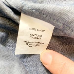 J. Crew Dresses - J.Crew Chambray Popover Tunic J. Crew Dresses - J.Crew Chambray Popover Tunic